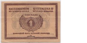 Banknote from Estonia
