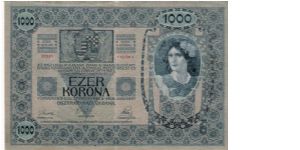 Banknote from Austria