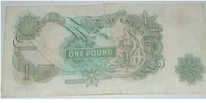 Banknote from United Kingdom