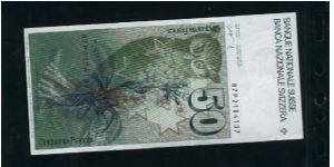 Banknote from Switzerland