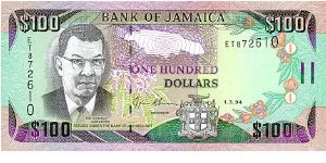 When a very dear friend of mine went on a cruise, she thought of me and brought me back this uncirculated note from Jamaica. Banknote