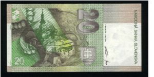 Banknote from Slovakia