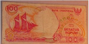 Banknote from Indonesia