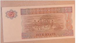 Banknote from Myanmar