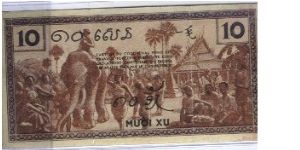 Banknote from Vietnam