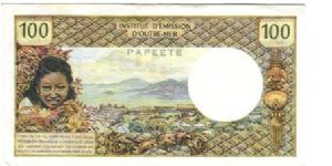 Banknote from French Polynesia