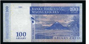 Banknote from Madagascar