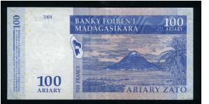 Banknote from Madagascar