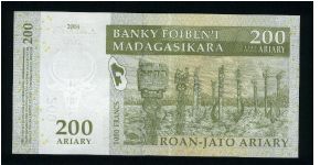 Banknote from Madagascar