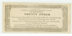 Banknote from Philippines