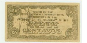 Banknote from Philippines