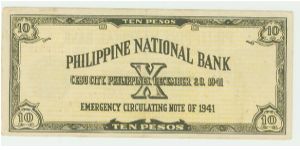 Banknote from Philippines