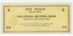 Banknote from Philippines