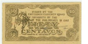 Banknote from Philippines