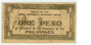 Banknote from Philippines