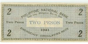 Banknote from Philippines