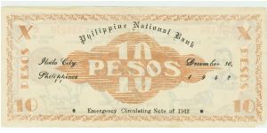 Banknote from Philippines