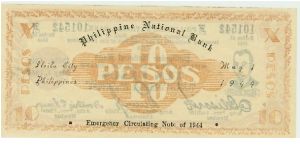 Banknote from Philippines