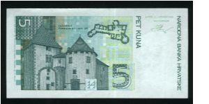 Banknote from Croatia