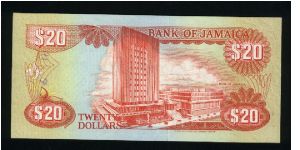 Banknote from Jamaica