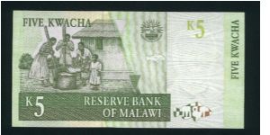 Banknote from Malawi