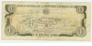 Banknote from Dominican Republic