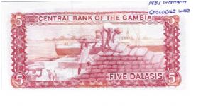 Banknote from Gambia