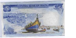 Banknote from Malta