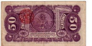 Banknote from Mexico