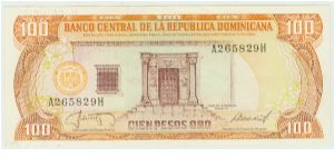 VERY NICE 100 PESO NOTE. Banknote