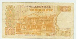 Banknote from Belgium