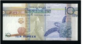 Banknote from Seychelles