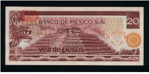 Banknote from Mexico