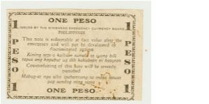 Banknote from Philippines