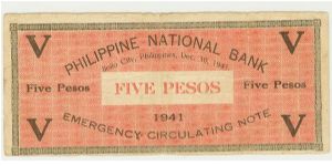 Banknote from Philippines