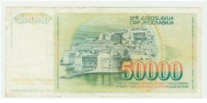 Banknote from Yugoslavia