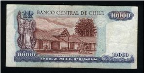 Banknote from Chile