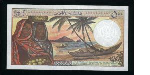 Banknote from Comoros