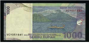 Banknote from Indonesia