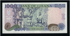 Banknote from Ghana