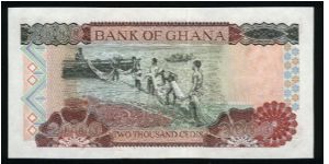 Banknote from Ghana