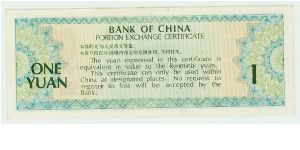 Banknote from China