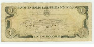Banknote from Dominican Republic