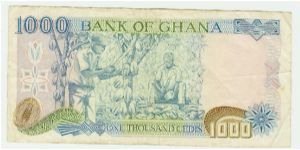 Banknote from Ghana