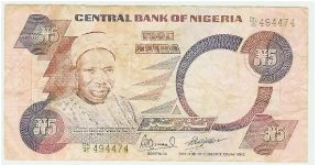 YEAR?  5 NAIRA. Banknote