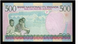 Banknote from Rwanda