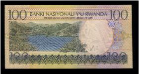 Banknote from Rwanda