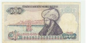 Banknote from Turkey