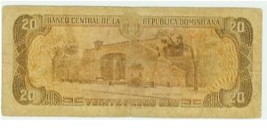 Banknote from Dominican Republic