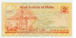 Banknote from Malta